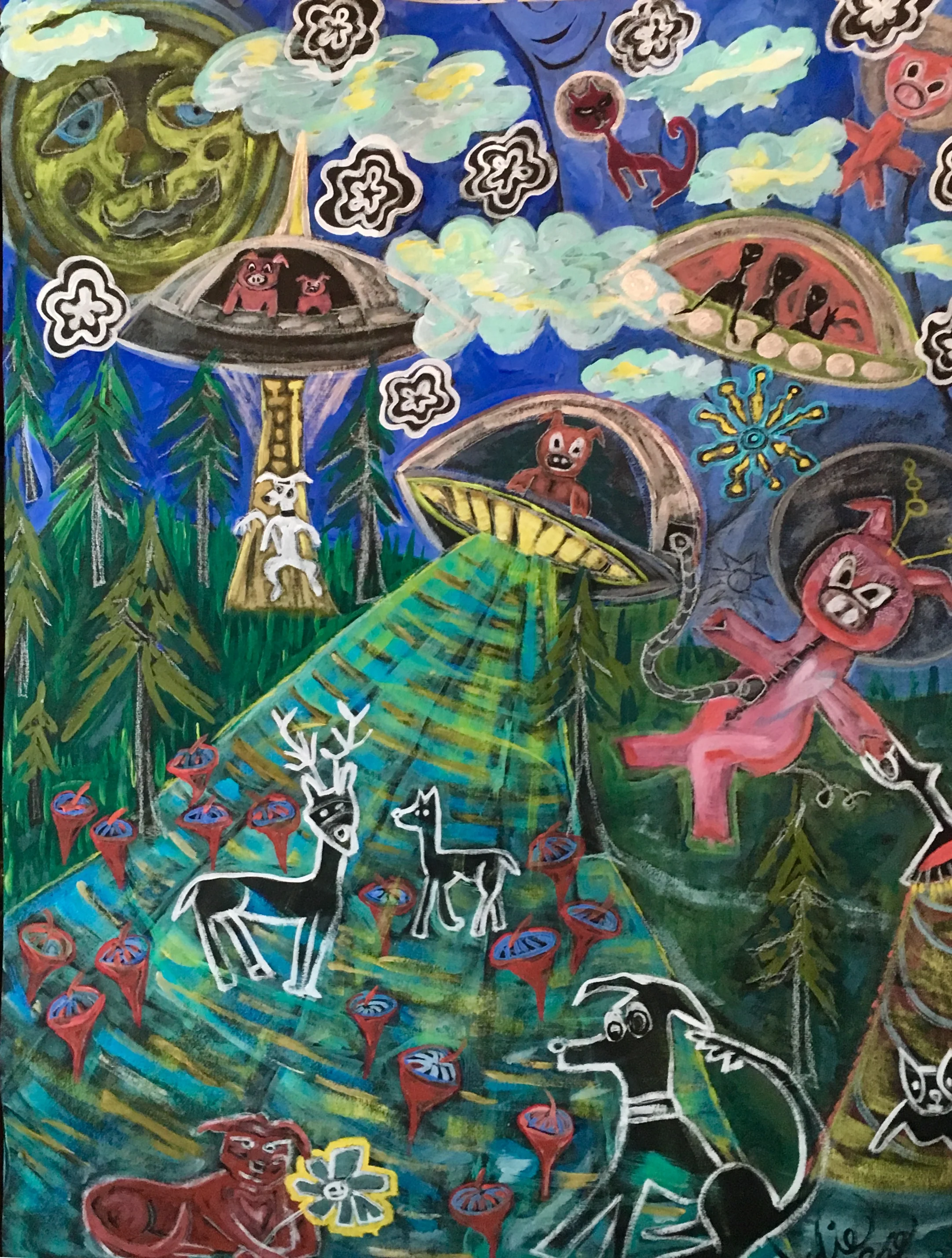 Seattle Alien Invasion - Sold