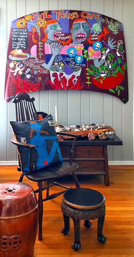 Evil Twins Cafe - Car Hood