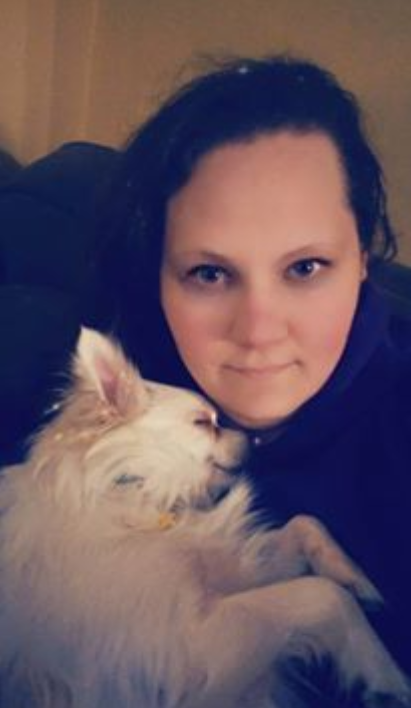 Liz with Loki