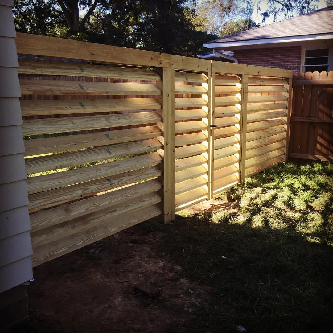 Wooden Fences — Pinnacle Exterior Construction