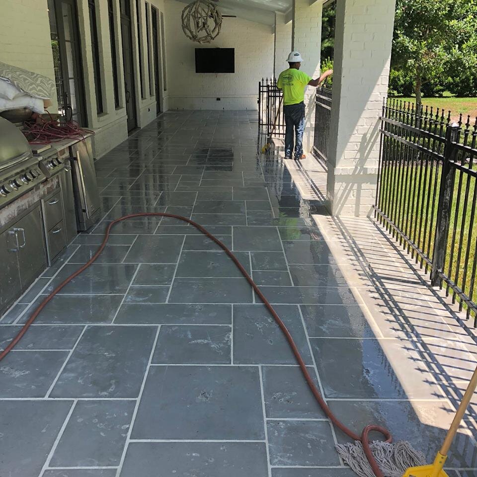 Residential Masonry/Flatwork Contact Us — Pinnacle Exterior Construction