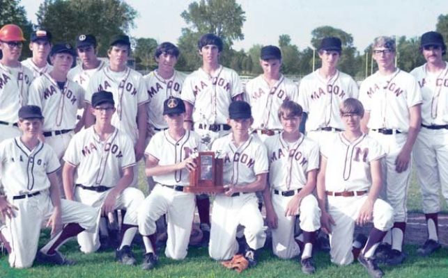 The 1971 Macon Ironmen. Photo courtesy of the Illinois Times ( May 24, 2012).