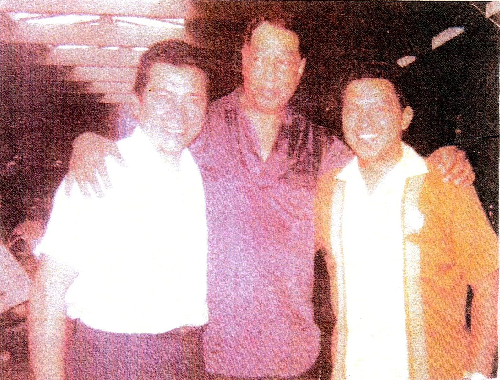 Augusto with Roberto Tello and Duke Ellington
