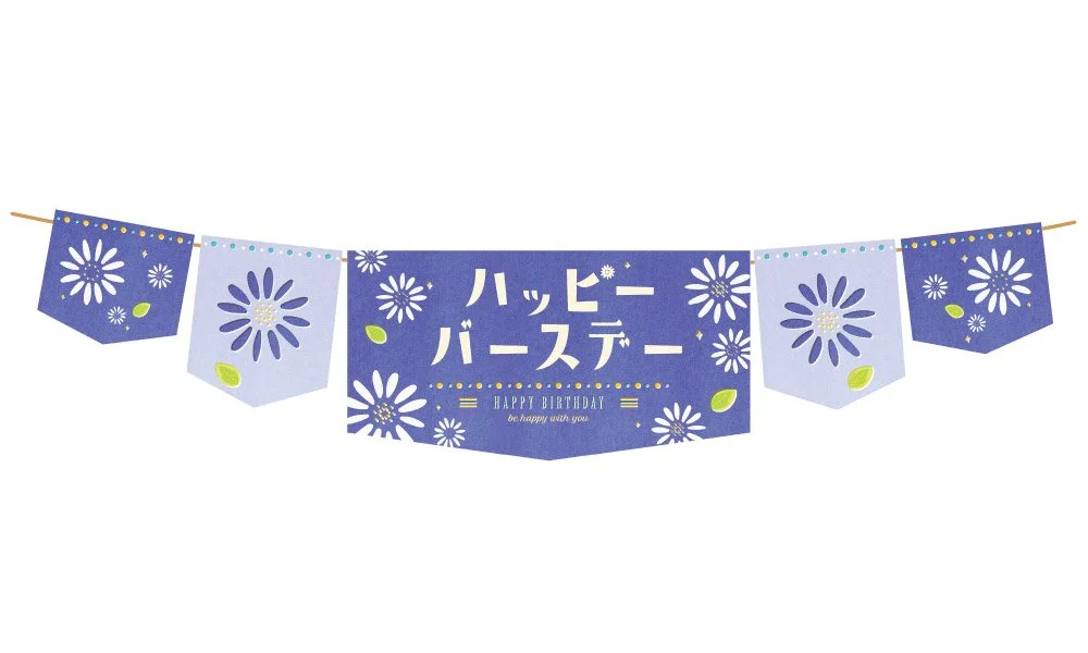 blue daisy_shower / 3月