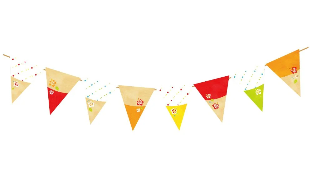 hibiscus_stripe_flag / 8月