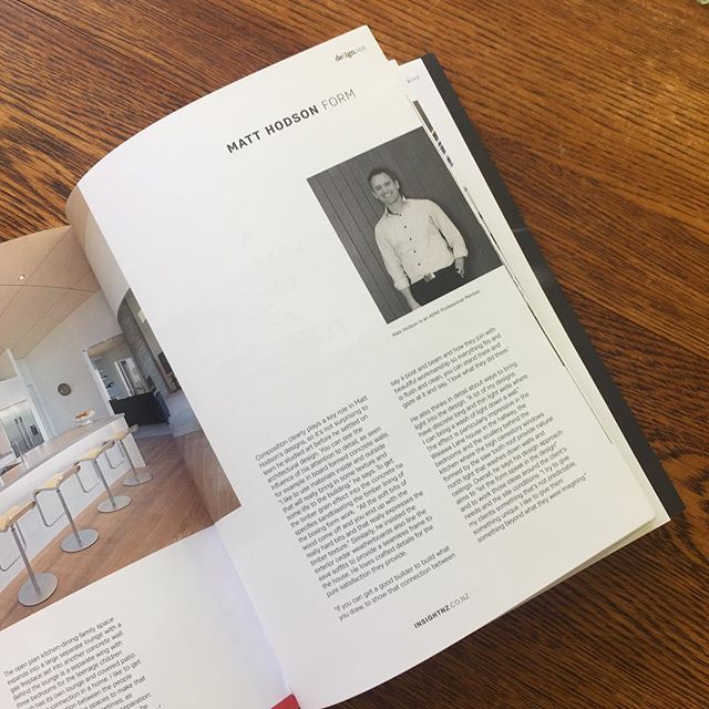 Latest edition of Defign magazine featuring our own Matt Hodson and the the award winning home design. #insightarchitecture #defignmagazine #residentialarchitecture #architecturaldesigner #awardwinningarchitecturaldesign