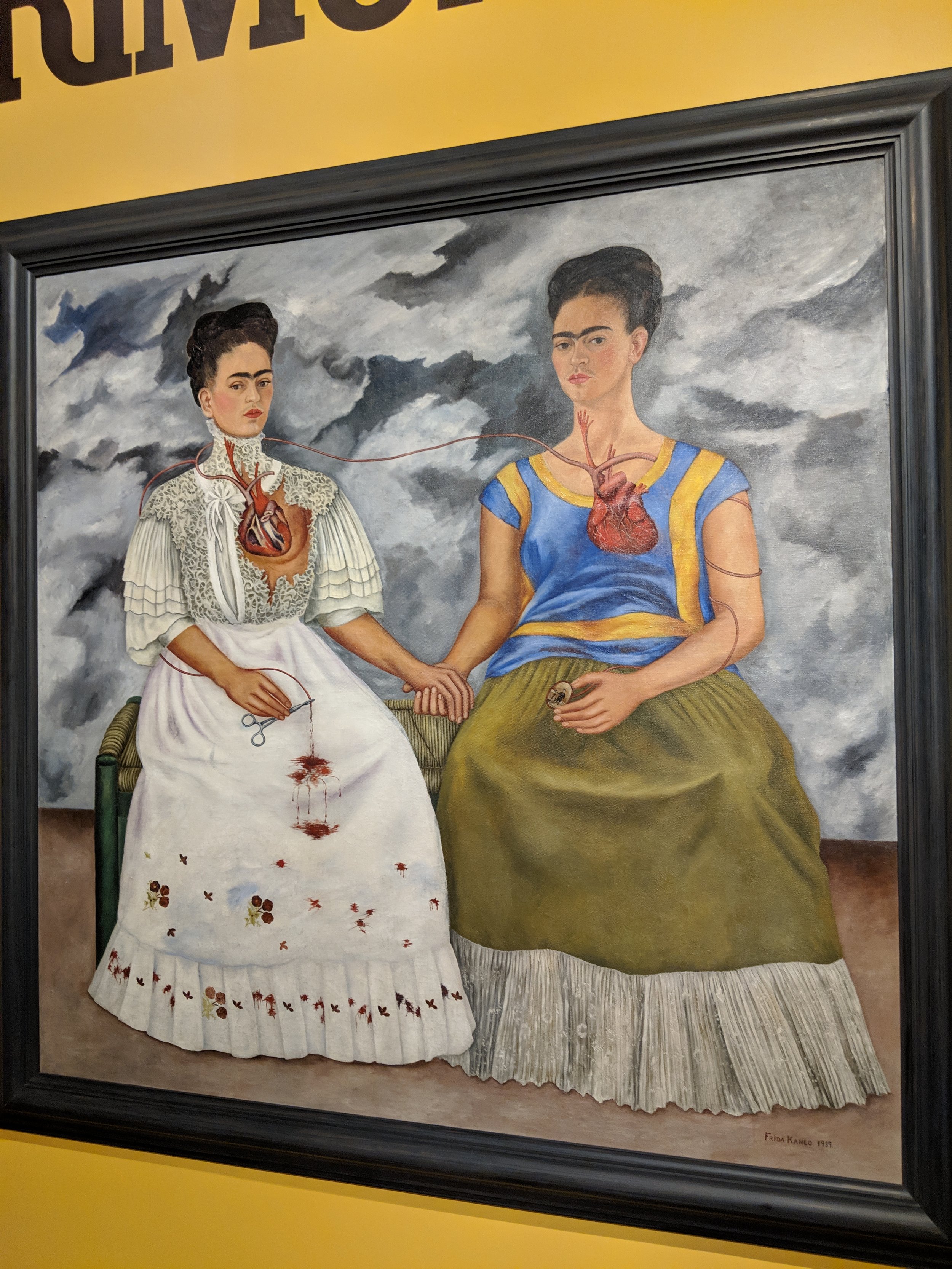 My first Frida Kahlo painting