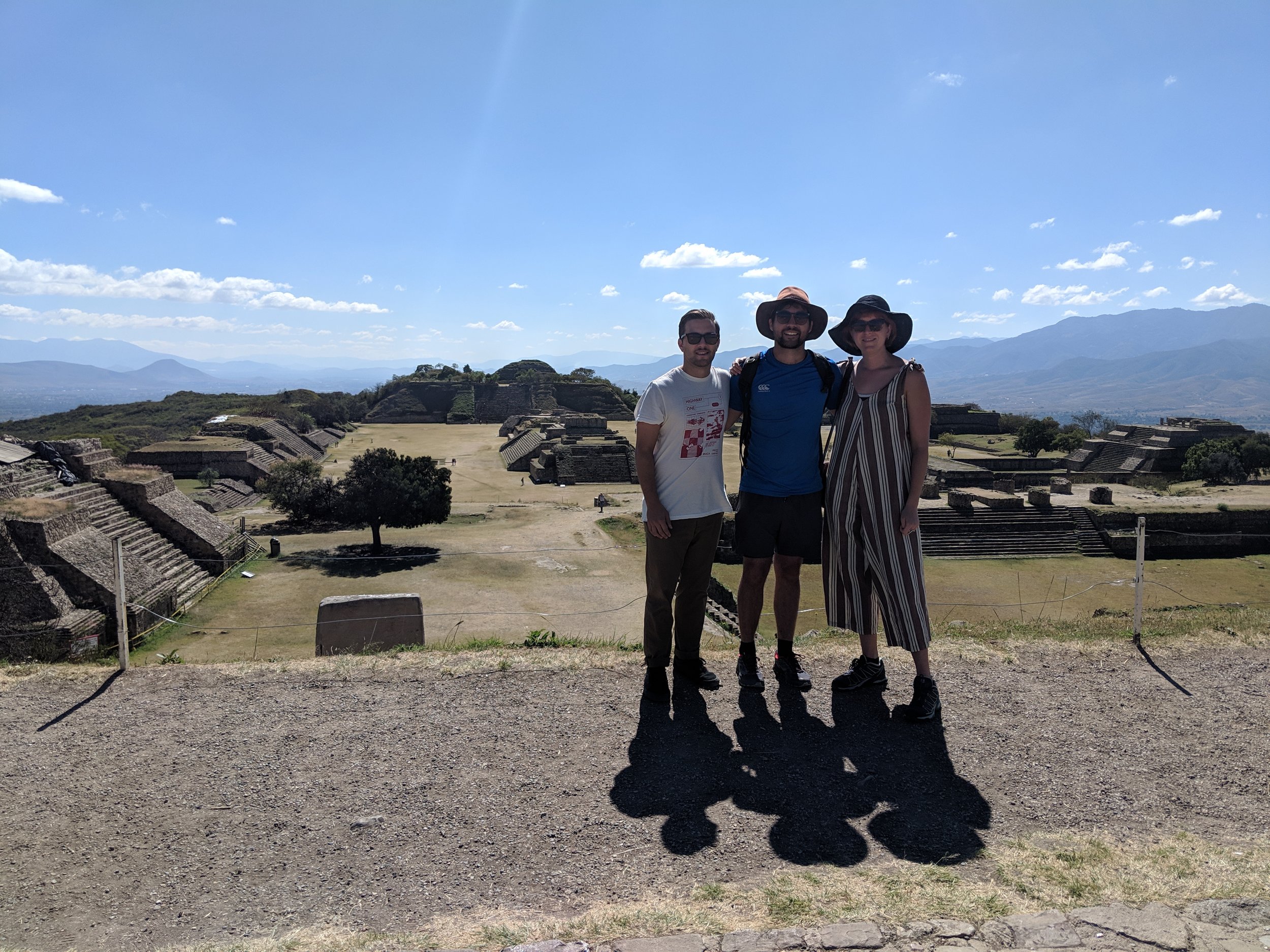 Friends at Monte Alban