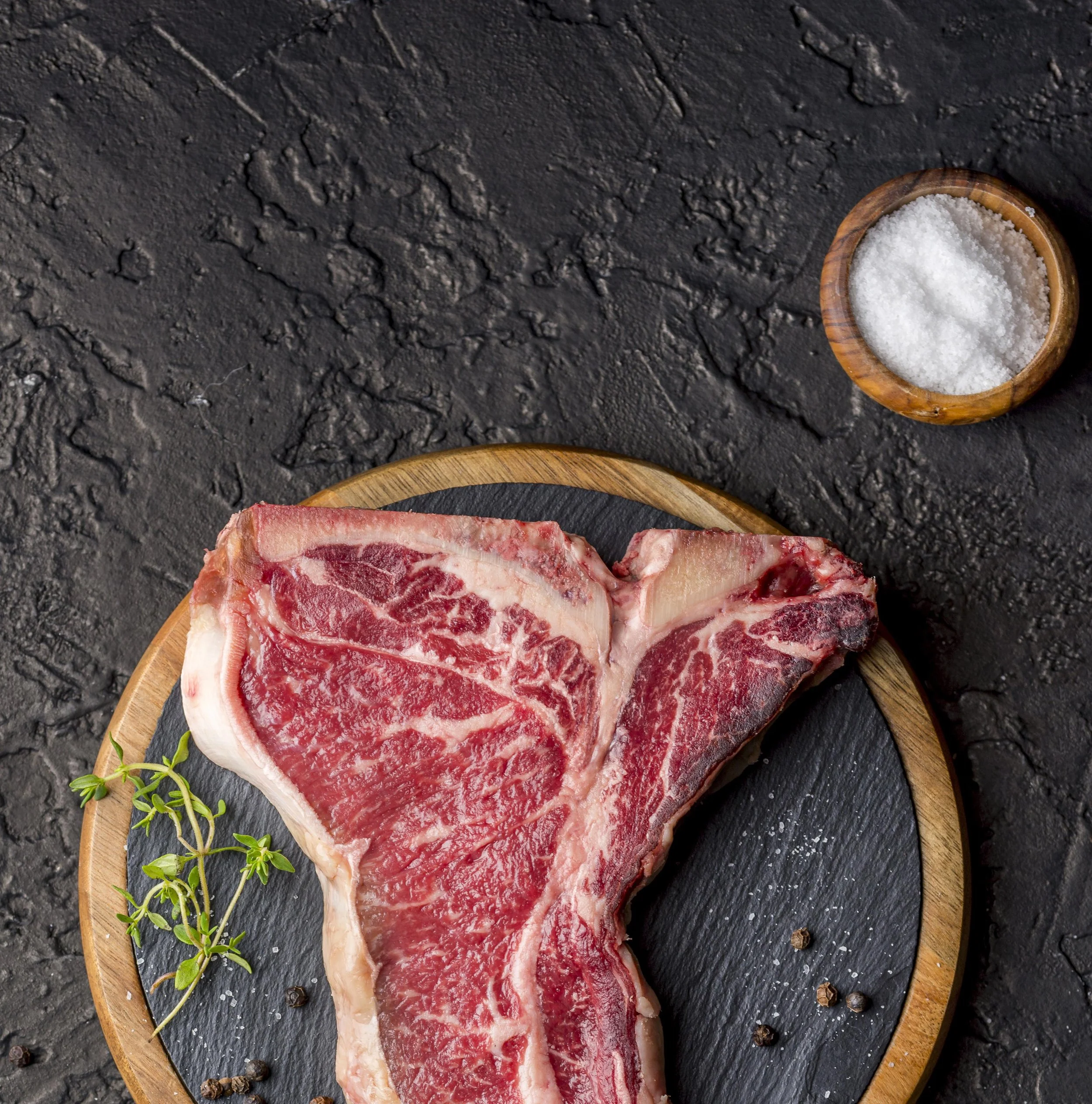 USDA Prime ribeye steak