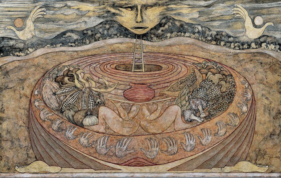 Vessel by epic visionary Meinrad Craighead