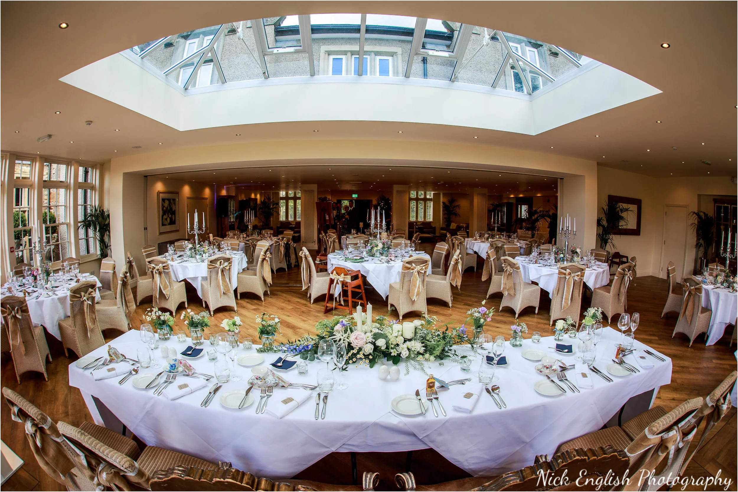 Mitton Hall Wedding Breakfast Room Layout
