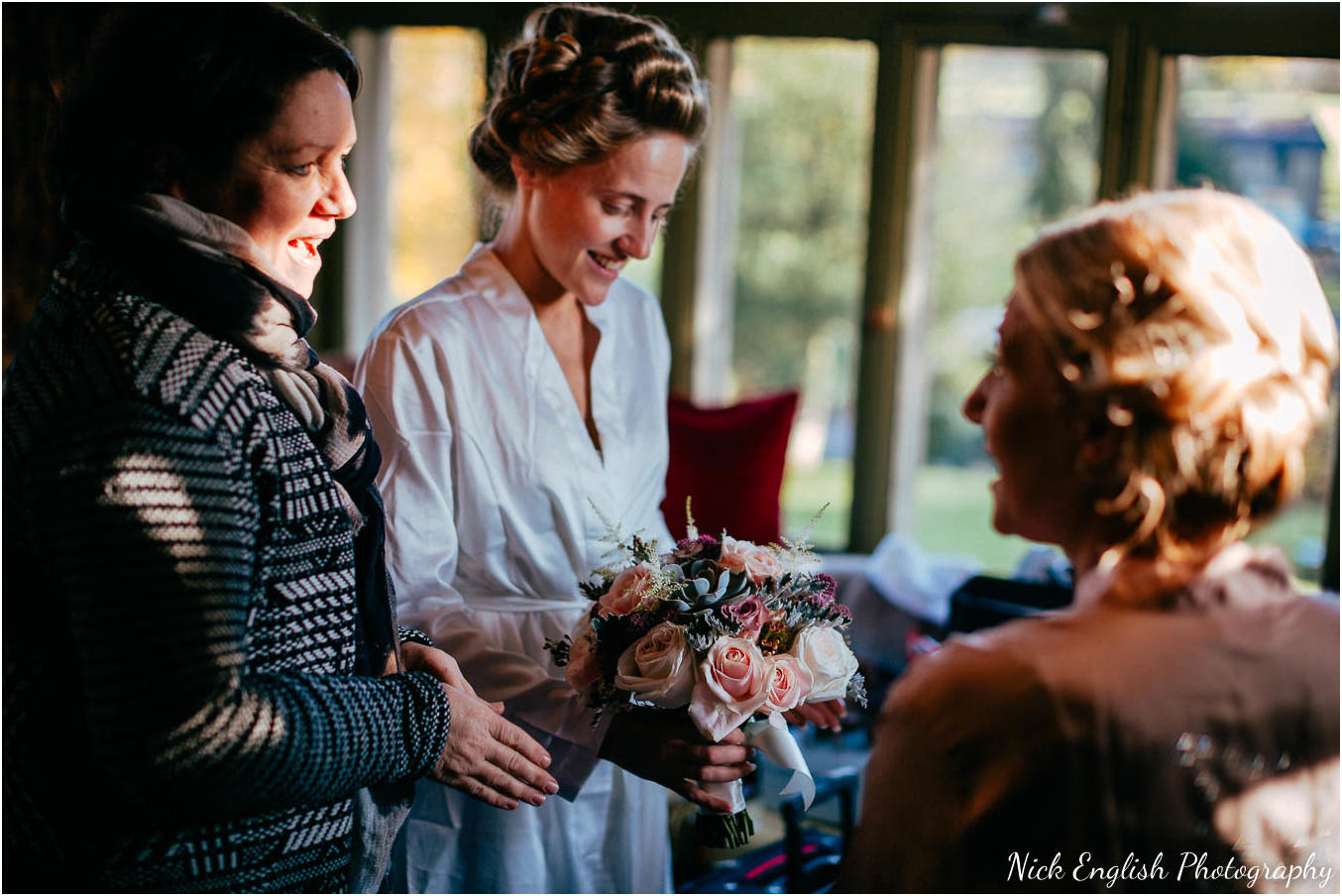Mitton Hall Winter Wedding Photograph