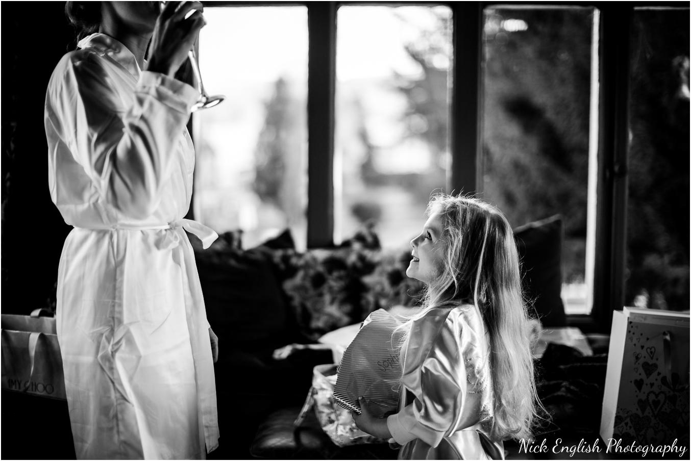 Mitton Hall Winter Wedding Photograph