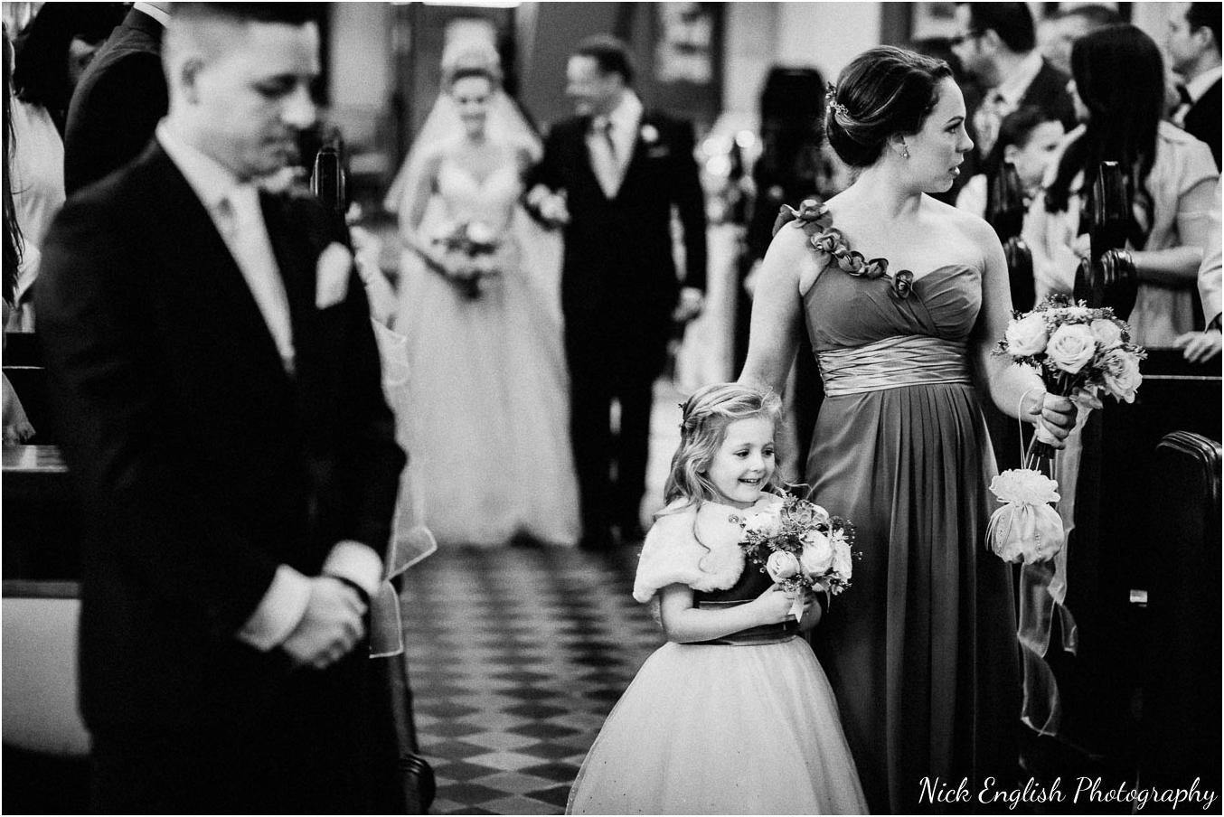 Mitton Hall Winter Wedding Photograph
