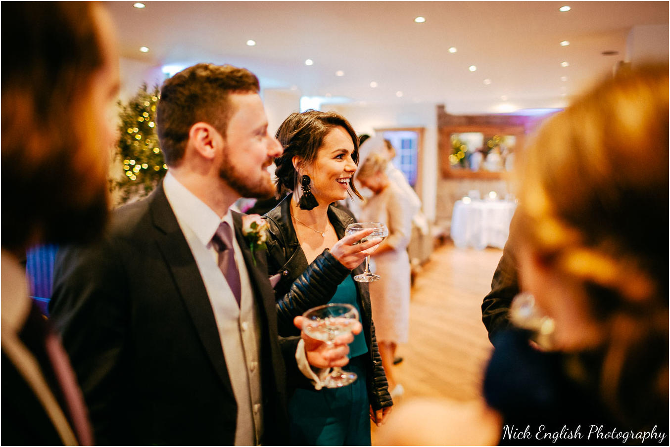 Mitton Hall Winter Wedding Photograph