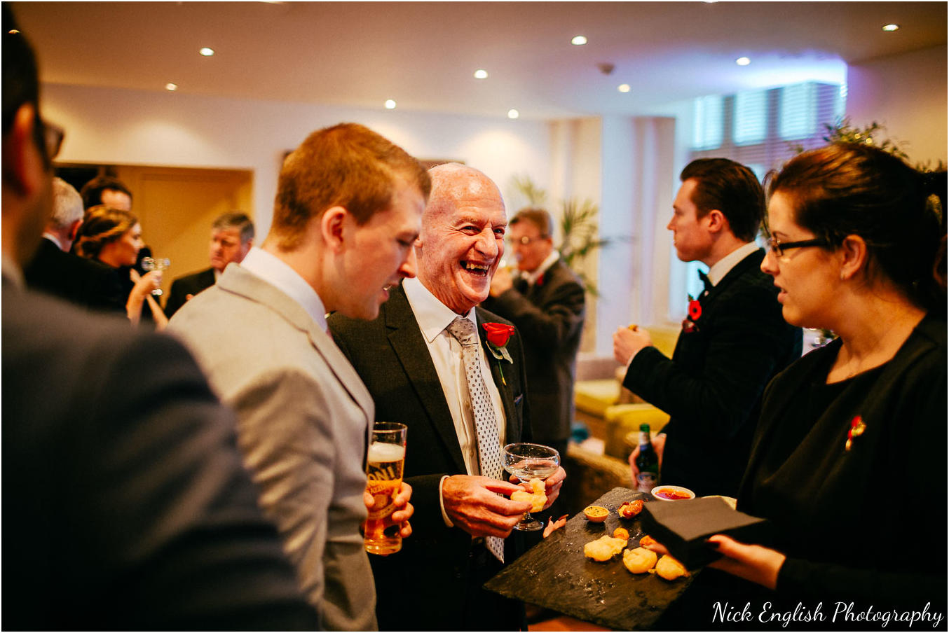 Mitton Hall Winter Wedding Photograph
