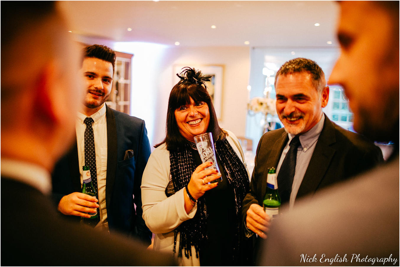 Mitton Hall Winter Wedding Photograph