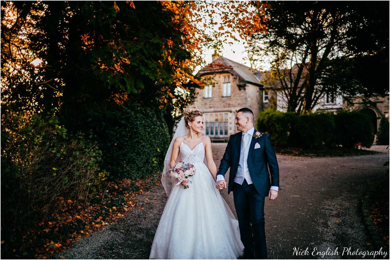 Mitton Hall Winter Wedding Photograph