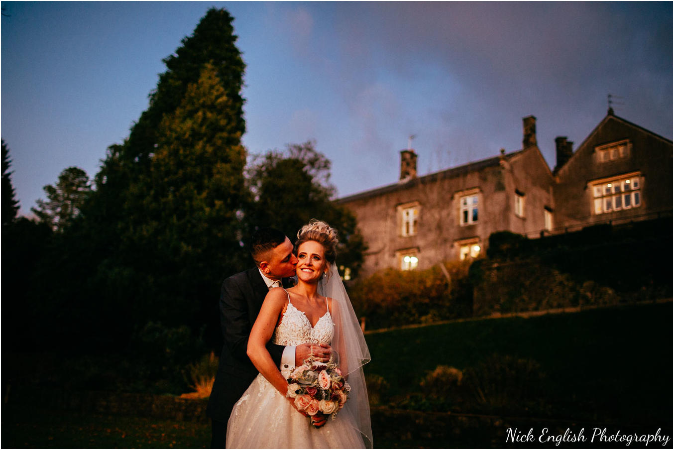 Mitton Hall Winter Wedding Photograph
