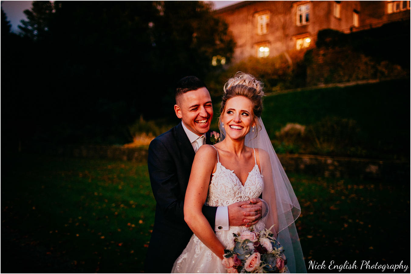 Mitton Hall Winter Wedding Photograph