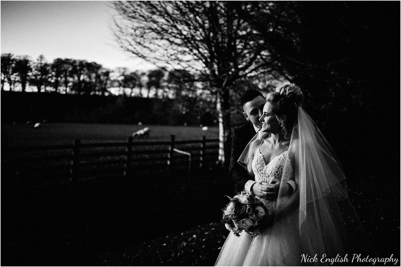 Mitton Hall Winter Wedding Photograph