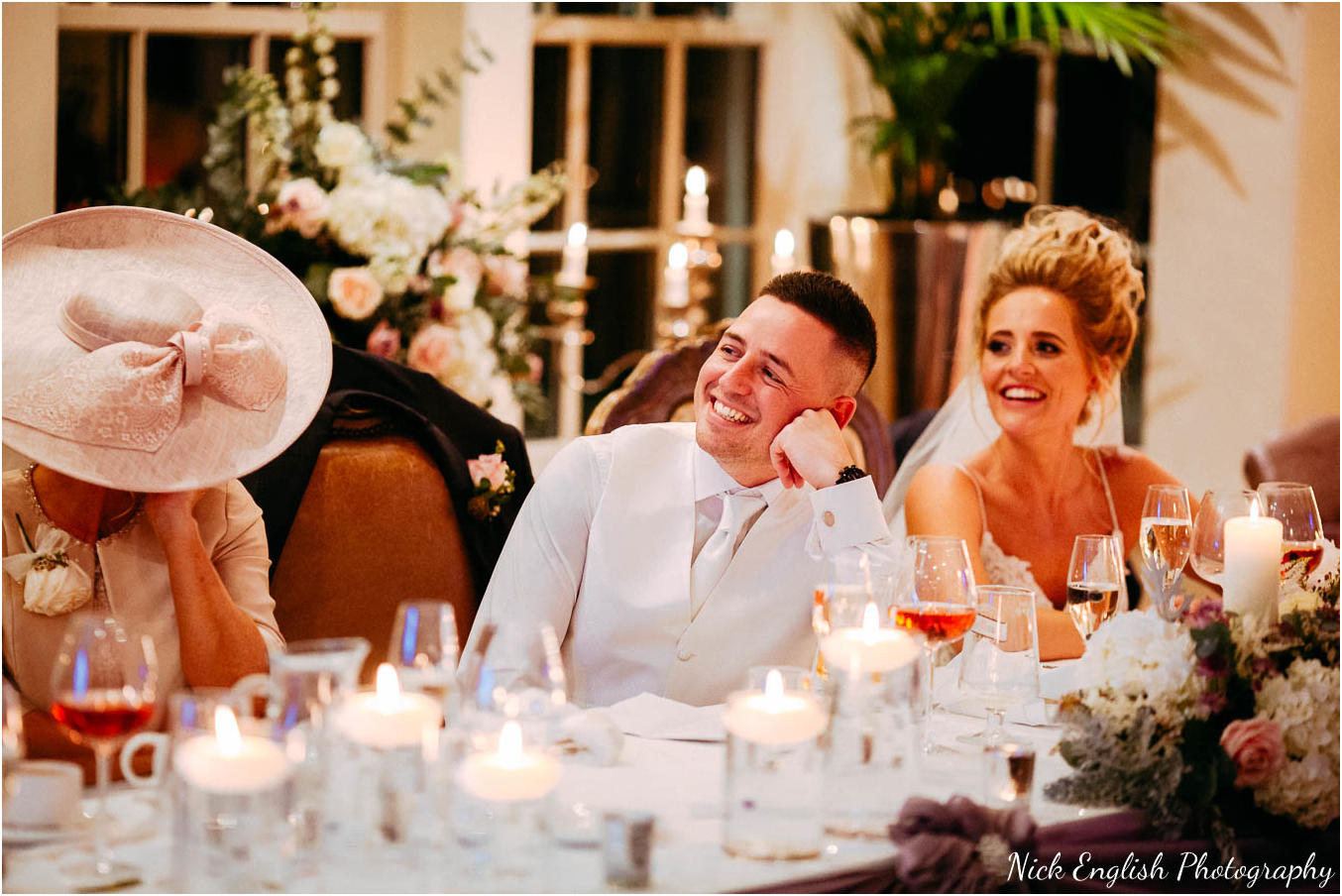 Mitton Hall Winter Wedding Photograph