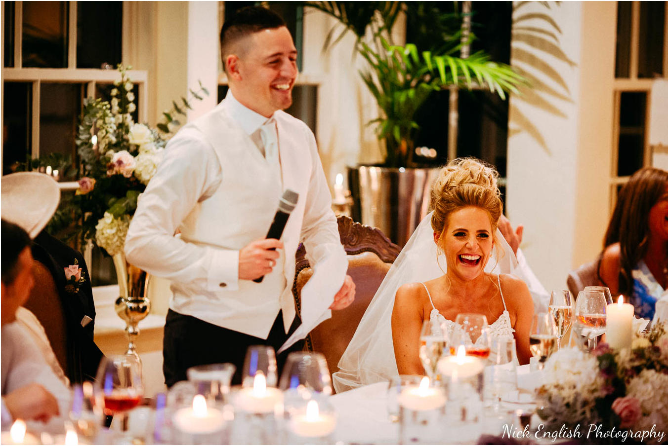 Mitton Hall Winter Wedding Photograph