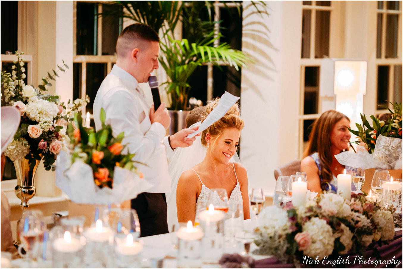 Mitton Hall Winter Wedding Photograph