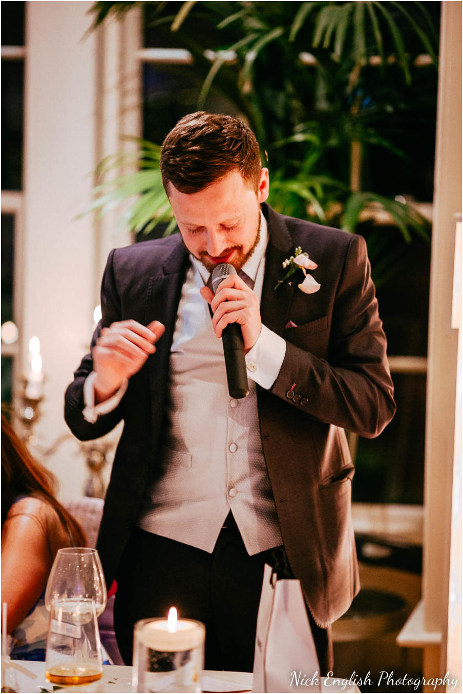 Mitton Hall Winter Wedding Photograph