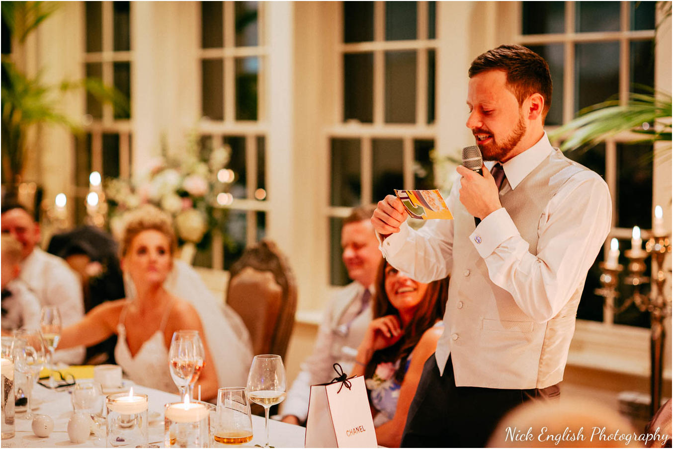 Mitton Hall Winter Wedding Photograph