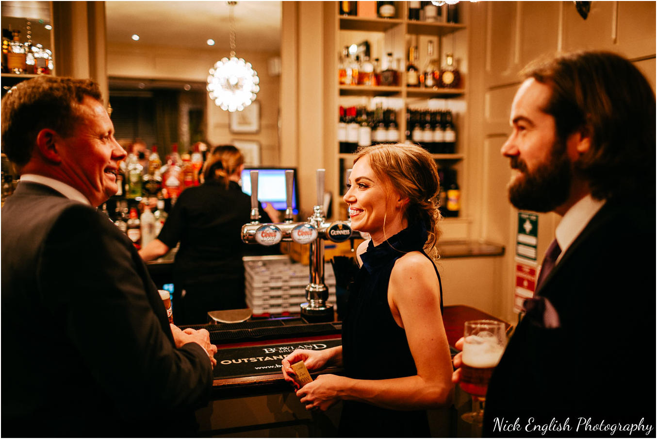 Mitton Hall Winter Wedding Photograph
