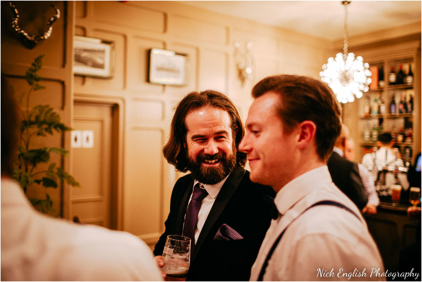 Mitton Hall Winter Wedding Photograph