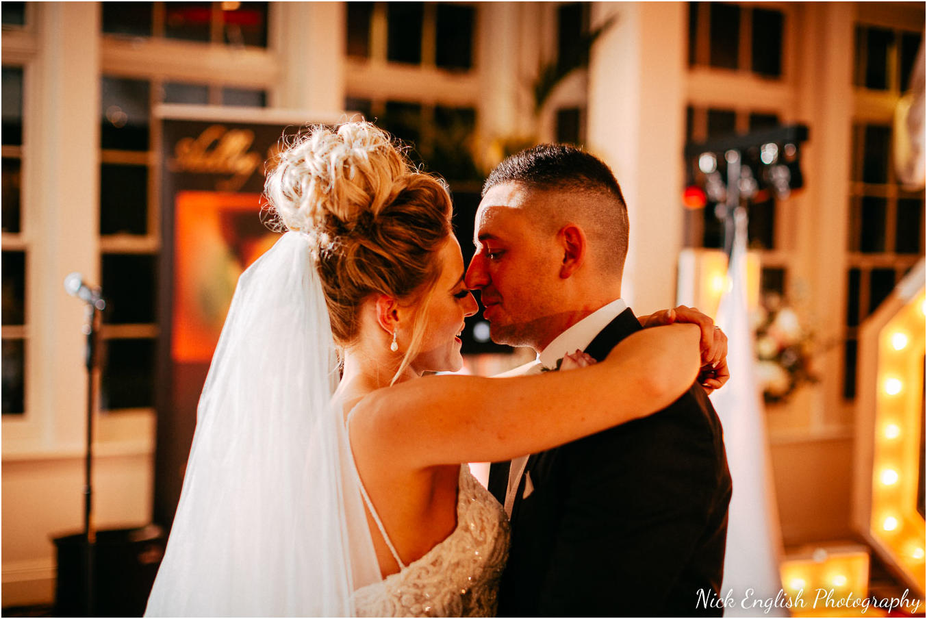 Mitton Hall Winter Wedding Photograph