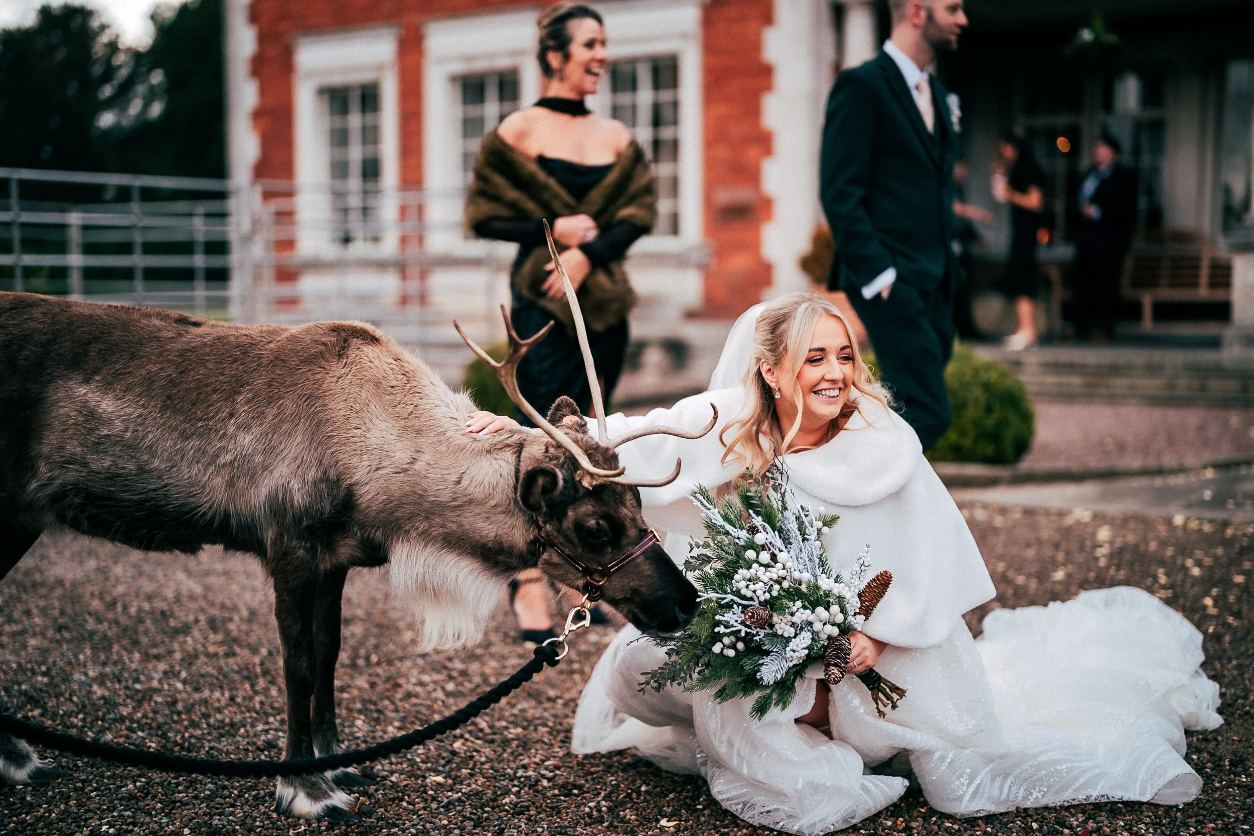 Jennifer &amp; Jack -  Christmas Wedding at Eaves Hall!