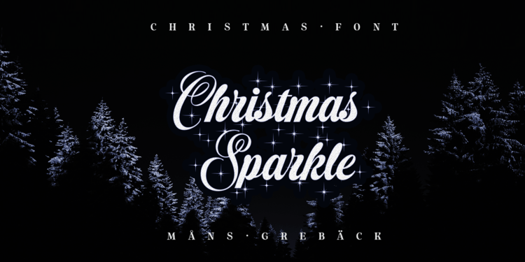 Christmas Sparkle Font