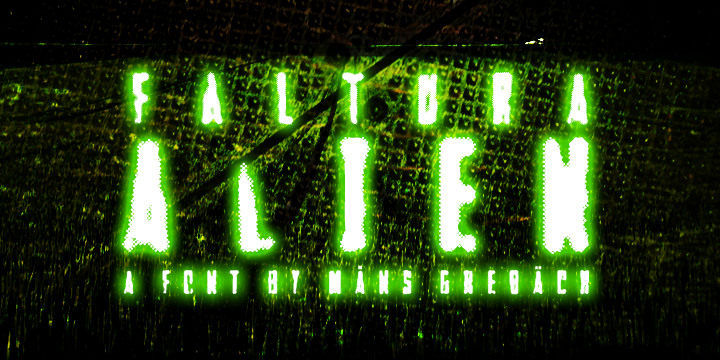 Alien Movie Font