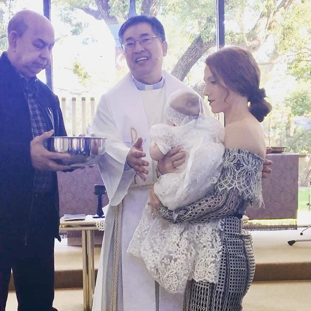 Yesterday was the proudest moment of my life thus far. My cousin @samueljadams and his wife Smara had blessed me with the honor of being the God Mother to their beautiful daughter Elizabeth. I feel so blessed and honored to have such a wonderful family. ππ»π