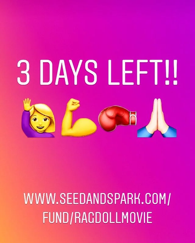 Itβs coming down to the last few days!! Please visit our seed and spark, check out our amazing trailer that @left_down_south made for us and sign up for our team and receive some awesome perks. Help us meet our goal and be apart of something really cool! πββοΈππ»πͺ #independentfilm #womeninfilm
#strongwomen #indiefilm #indiefilmmaking #diversity #bjj #mma #muaythai