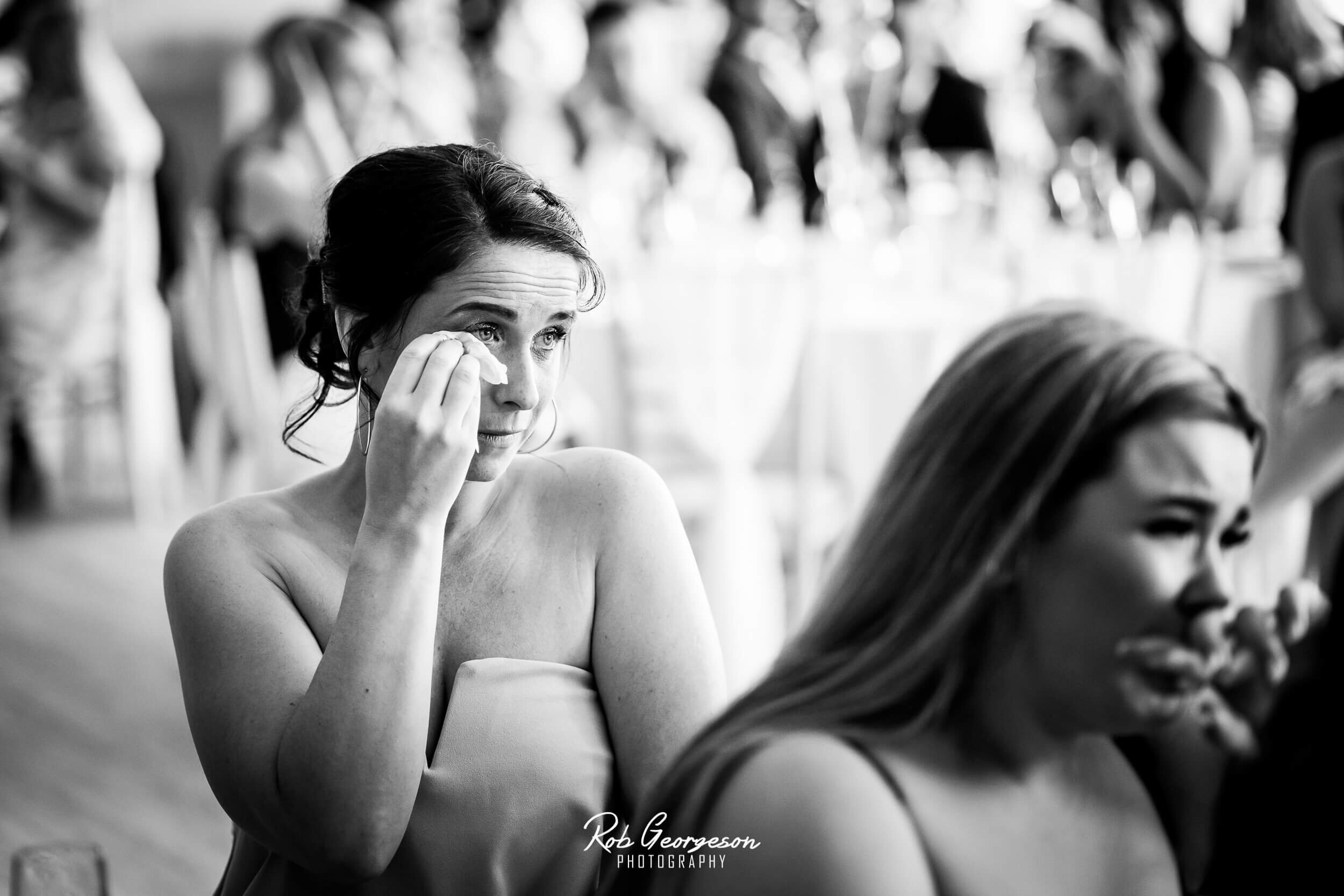 crying wedding guest 