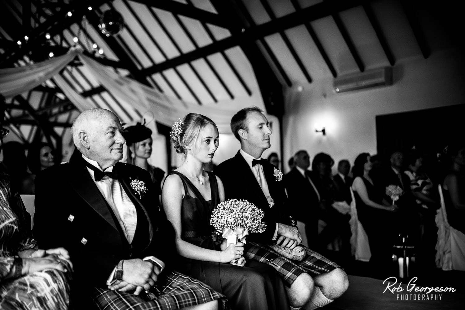 Great Hall At Mains Wedding Photography