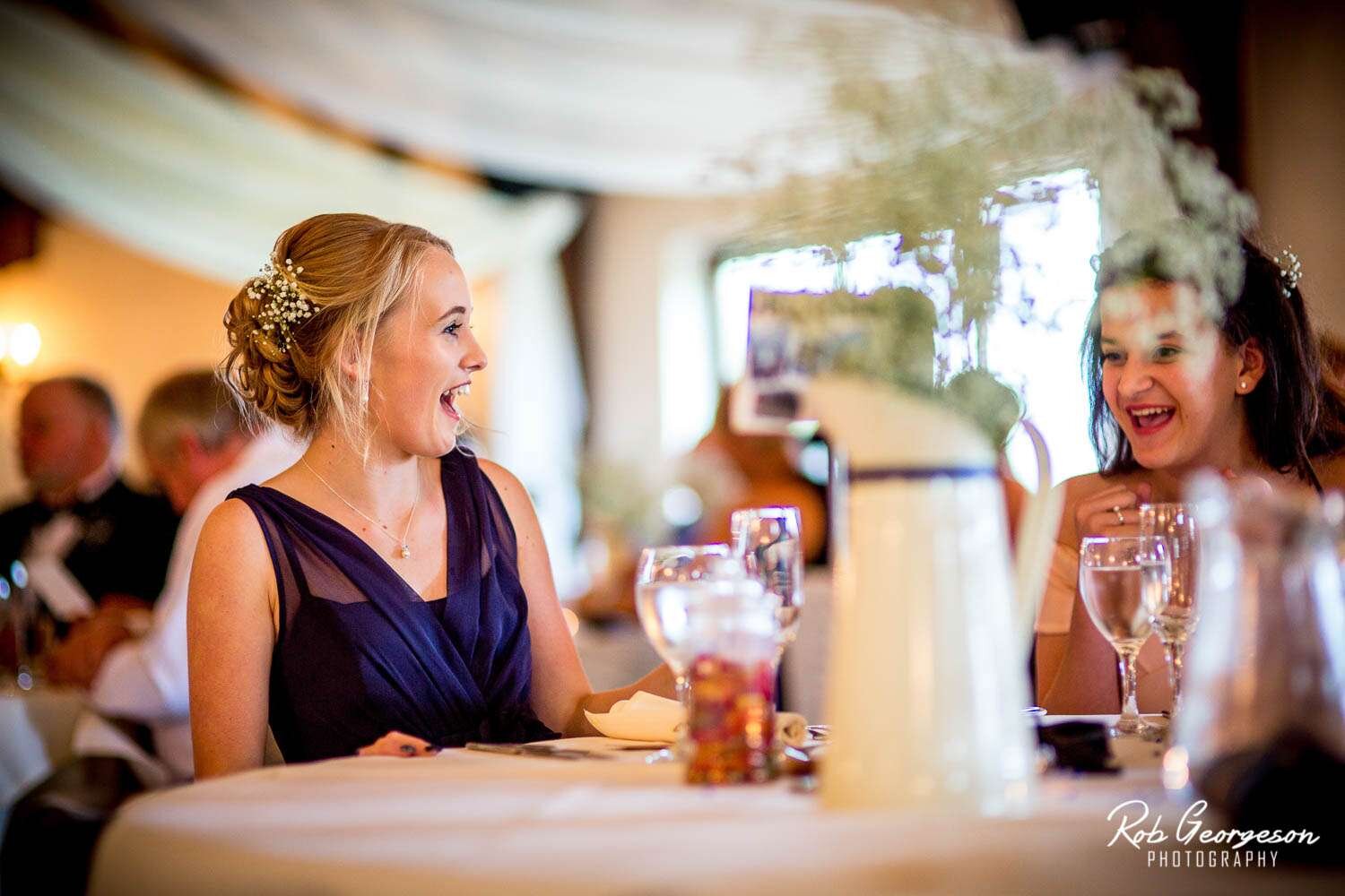 Great Hall At Mains Wedding Photography