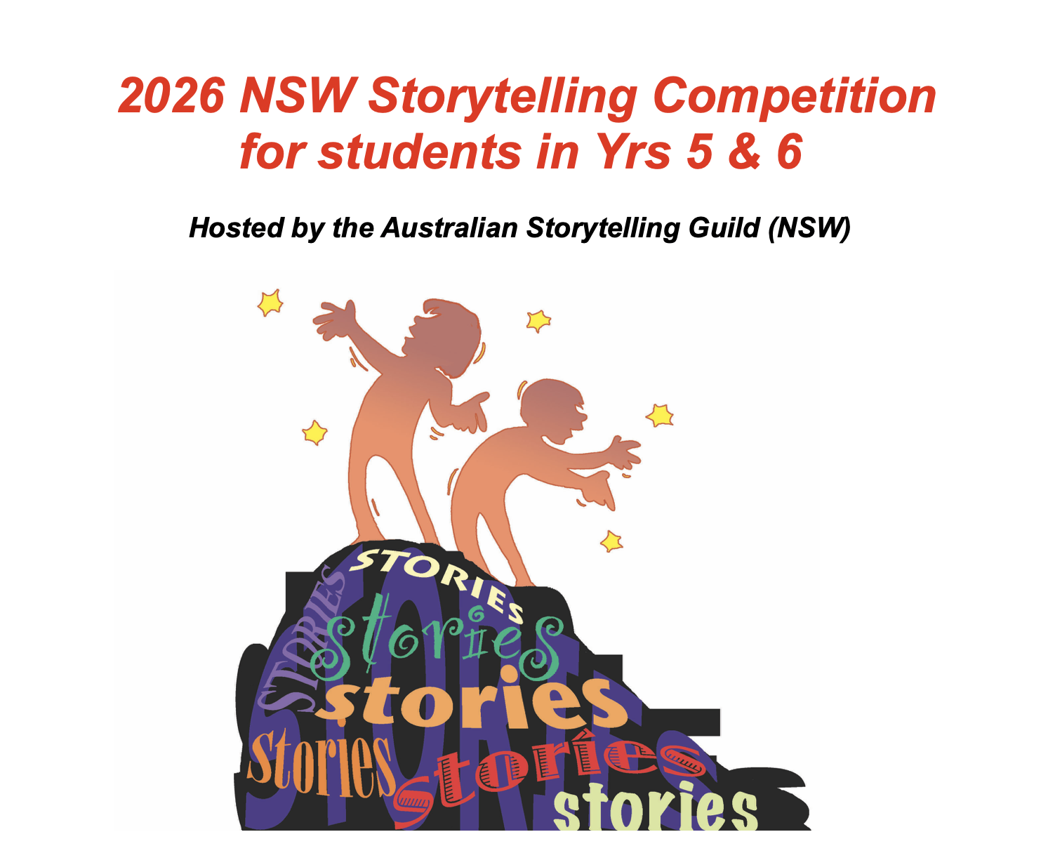 Storytelling Competition for Students in Yrs 5 & 6
