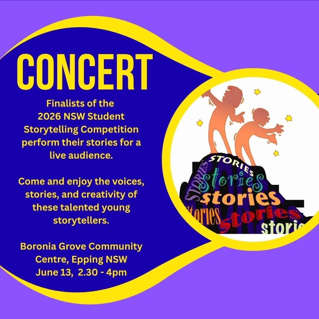 CONCERT  -&nbsp;&nbsp;featuring the finalists of the NSW Year 5 &amp; Year 6 Student Storytelling Competition