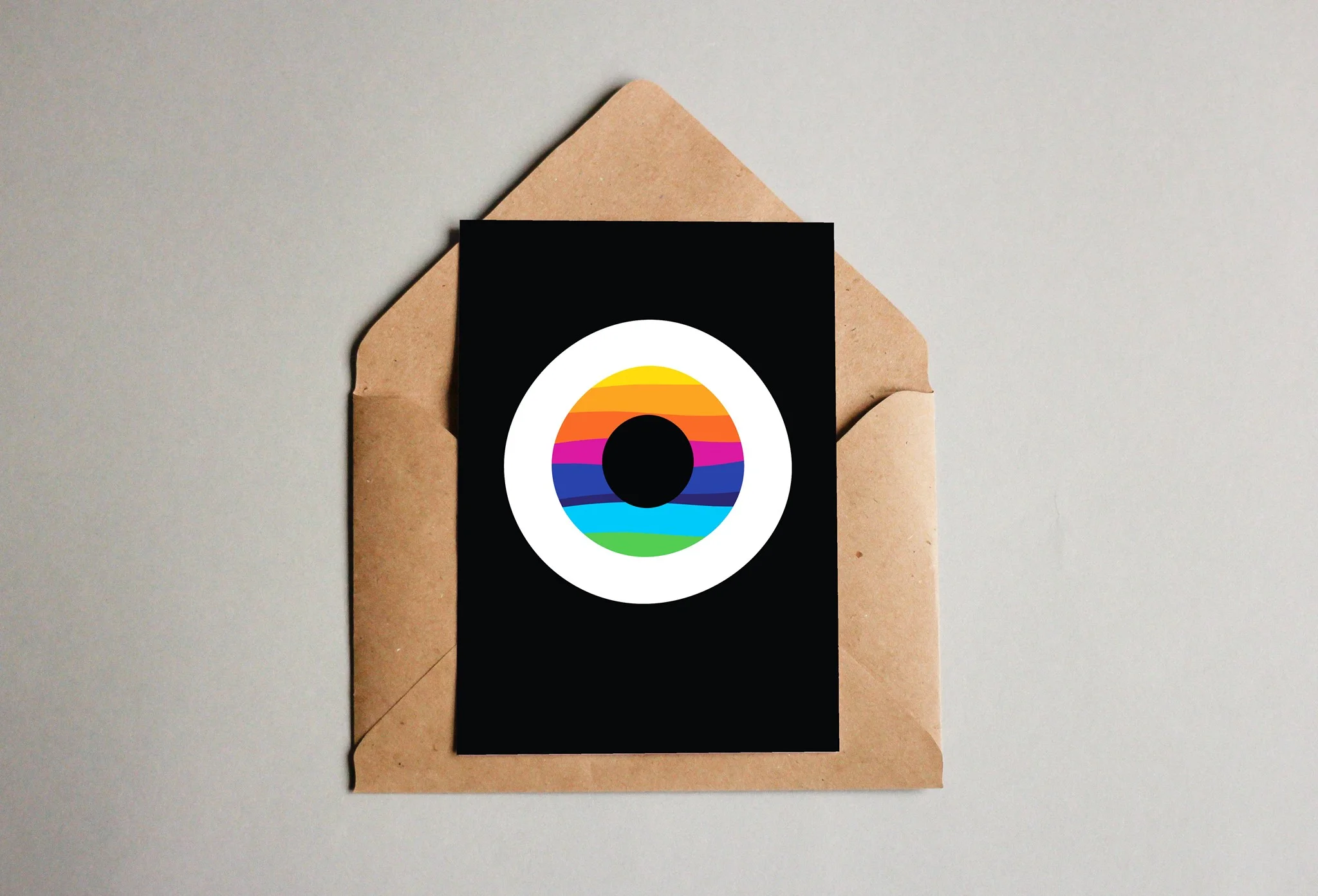 BLACK RAINBOW EVIL EYE