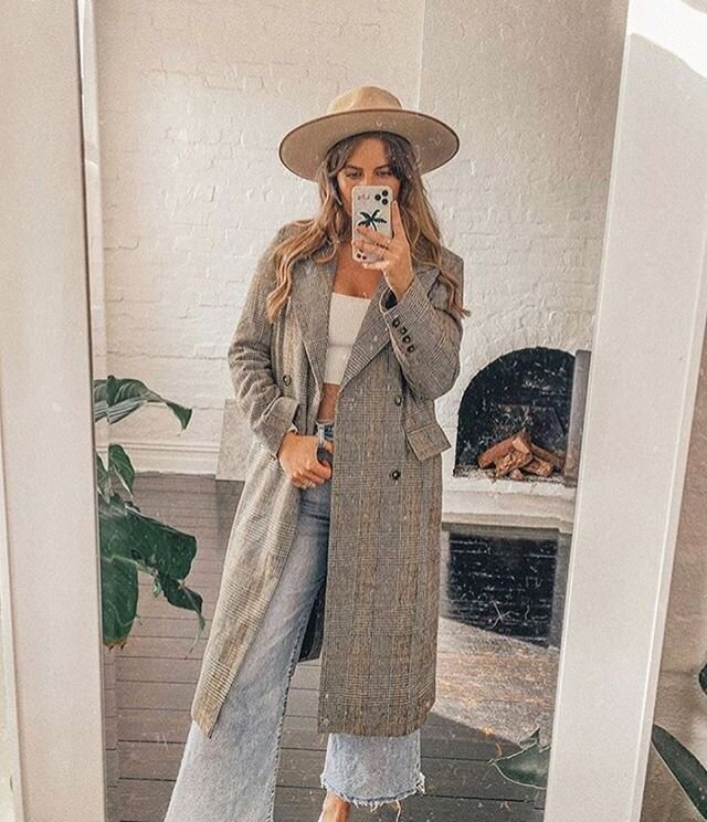 Hat on, coat on 💛 | Ready for a cold snap in the Knightsbridge Coat by @mvnthelabel ~ via @lisa_desanctis #mvnthelabel #winter #coat