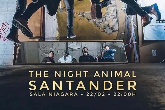 Ma&ntilde;ana a partir de las 22.00. (Puertas) concierto de The Night Animal. 
#blues #rock #indie #conciertos #musicaenvivo