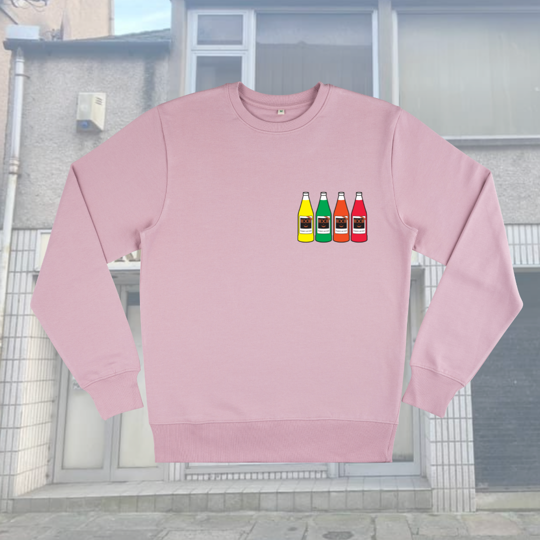 supreme rose sweater