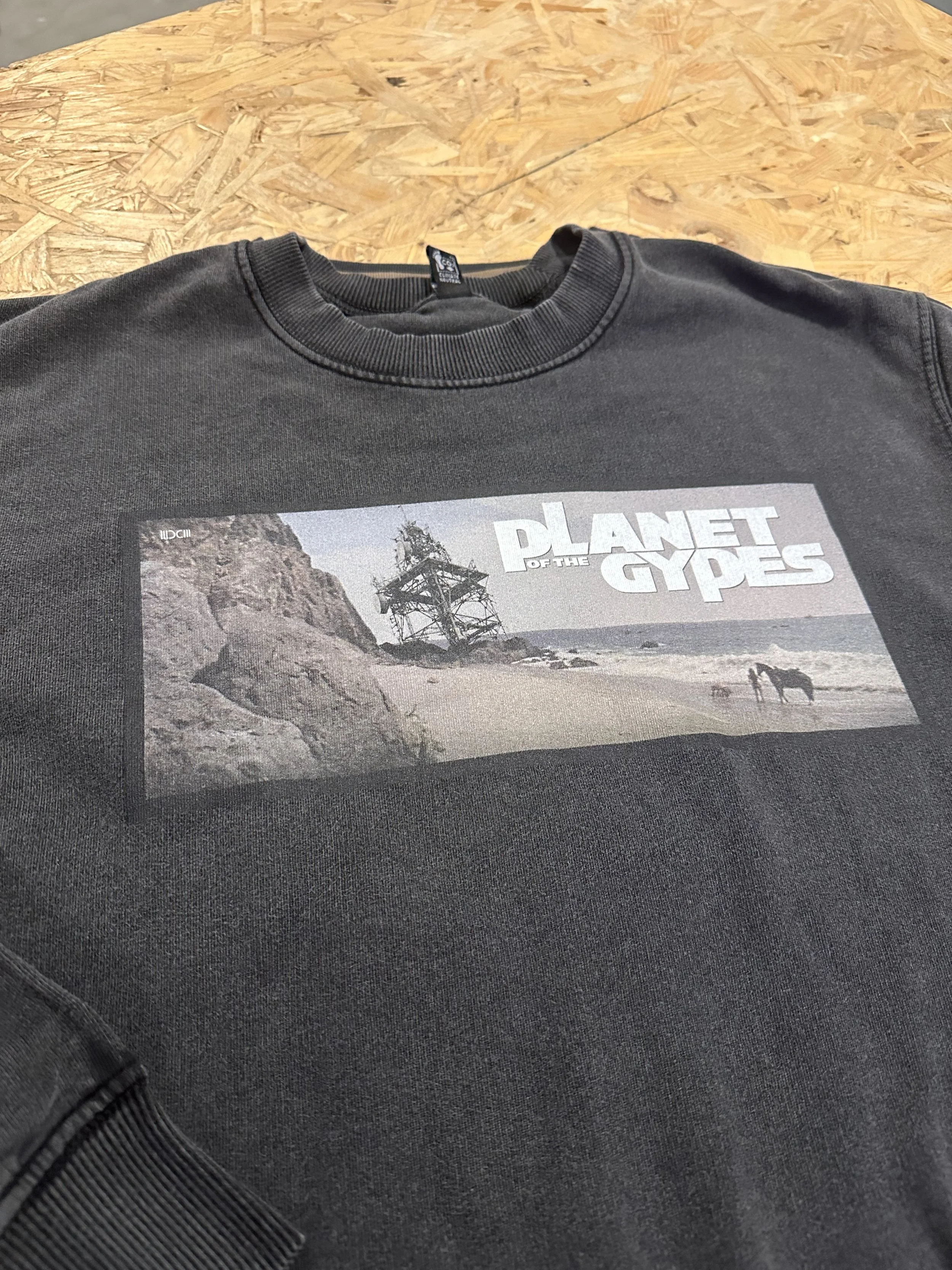 Planet of the Gypes Sweatshirt Faded Black