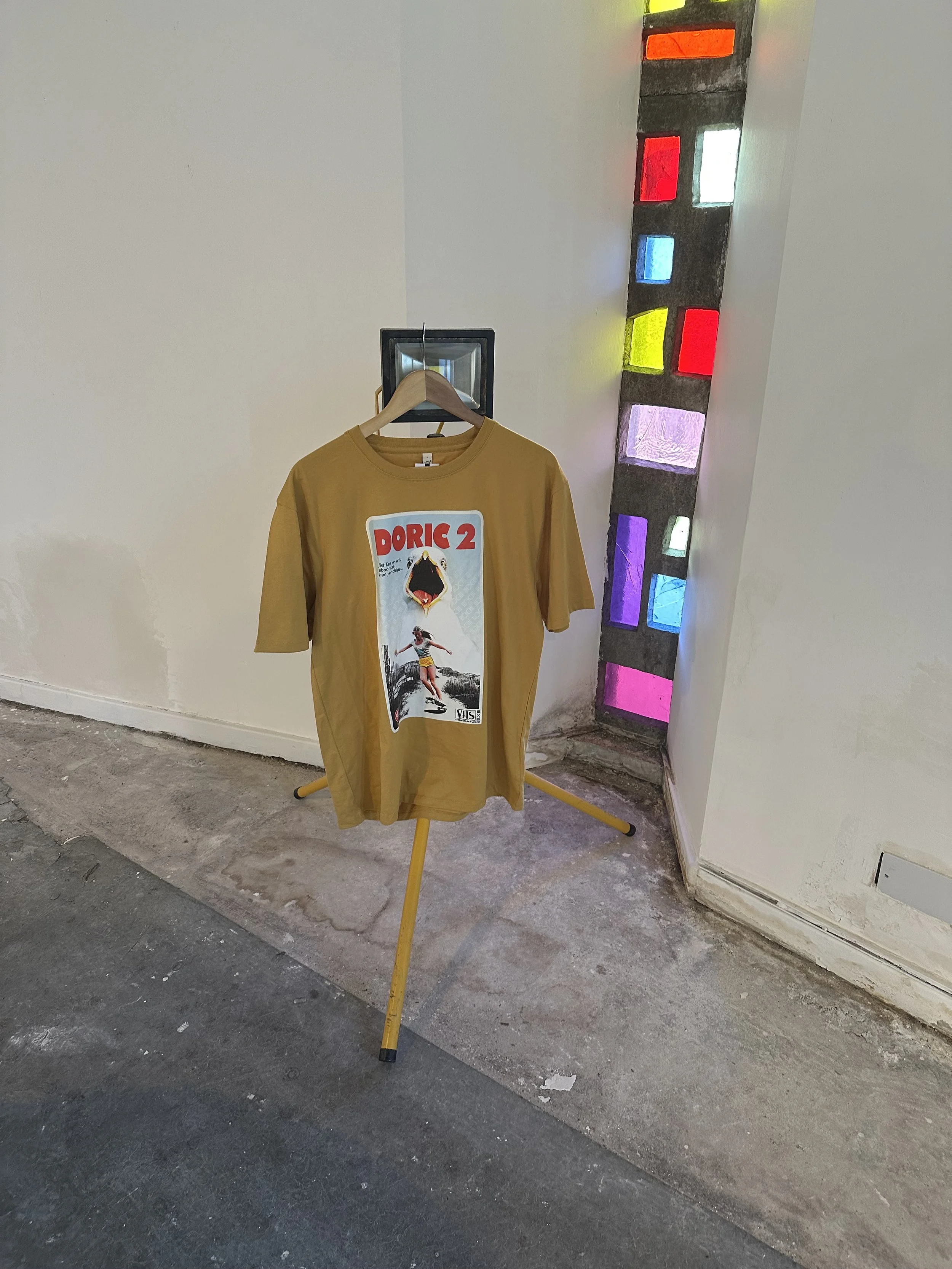 Jaws 2 T-Shirt - Faded Mustard