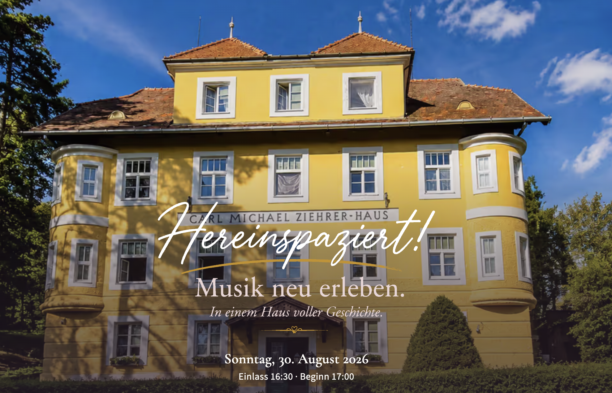 Liederabend in Baden bei Wien